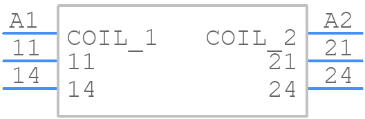 67.22.9.012.4300 - FINDER - PCB symbol