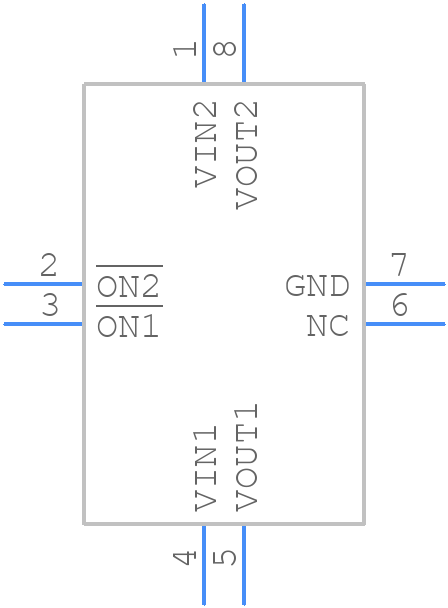 SLG59M1640V - Renesas Electronics - PCB symbol