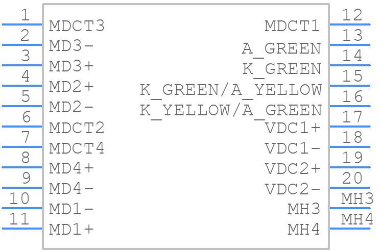 JK0-5101NL - Yageo Group - PCB symbol