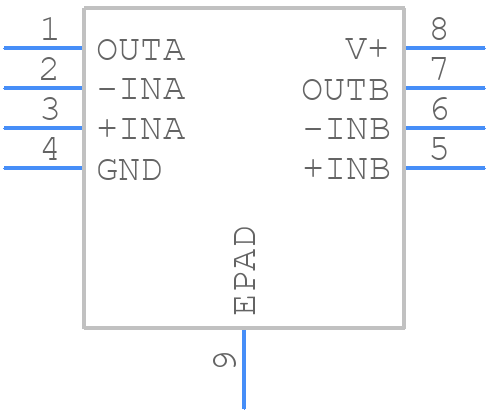 LTC6702IDC#TRMPBF - Analog Devices - PCB symbol