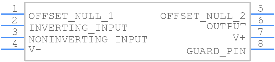 AD549KHZ - Analog Devices - PCB symbol