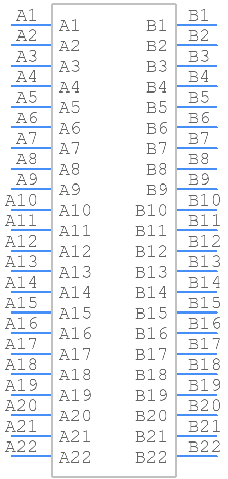 TBL009V-254-22GY-2GY - CUI Devices - PCB symbol