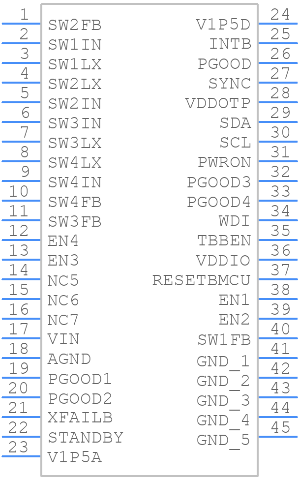 MPF5024AMMA0ES - NXP - PCB symbol