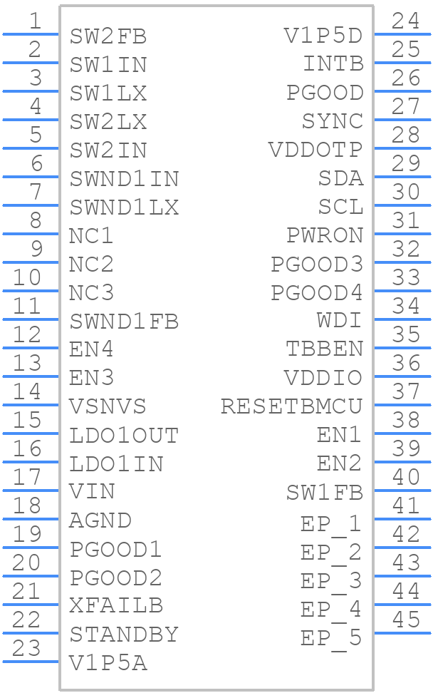 MPF5020AMMA0ES - NXP - PCB symbol