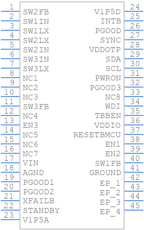 MPF5023AMMA0ES - NXP - PCB symbol