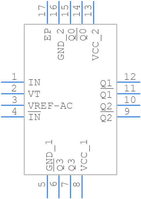SY58020UMG - Microchip - PCB symbol