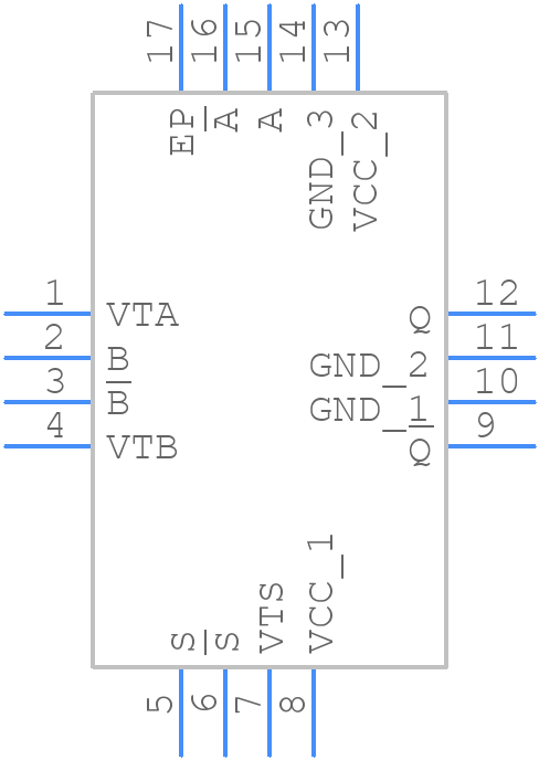 SY58051AUMG - Microchip - PCB symbol
