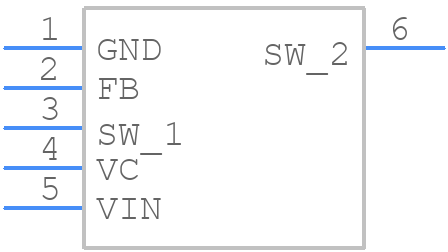 XL4013E1 - XLSEMI - PCB symbol