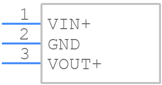 TSR 1-2433E - Traco Power - PCB symbol
