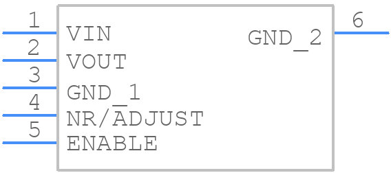 REG104GA-5/2K5G4 - Texas Instruments - PCB symbol