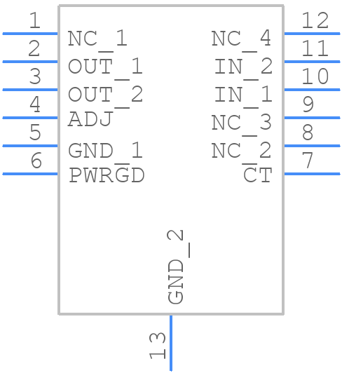 LT3013BEDE#PBF - Analog Devices - PCB symbol