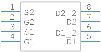 BRCS4606SC - Foshan Blue Rocket Elec - PCB symbol