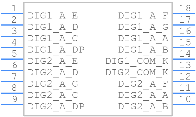 LTD-6440G - Lite-On - PCB symbol