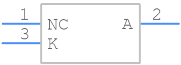 STTH8R06GY-TR - STMicroelectronics - PCB symbol