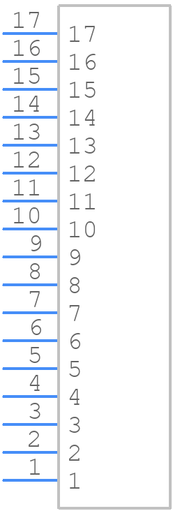 SL-117-T-11 - SAMTEC - PCB symbol