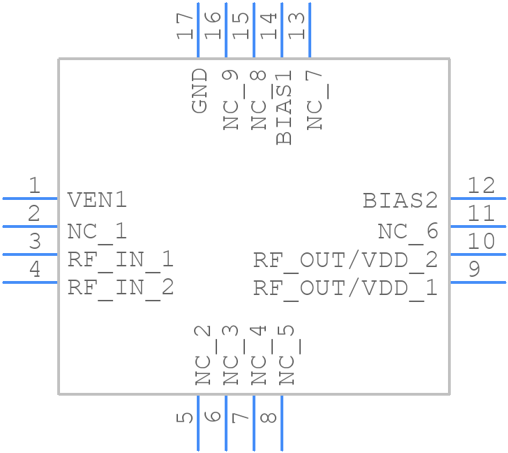 GRF5115 - Guerrilla RF - PCB symbol