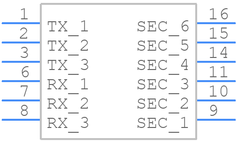 TLA-6T214ALF-T - TDK - PCB symbol