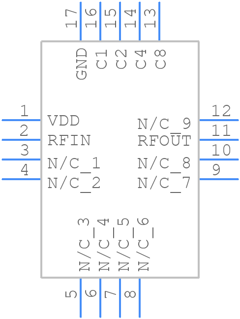 RFSA3413TR7 - Qorvo - PCB symbol