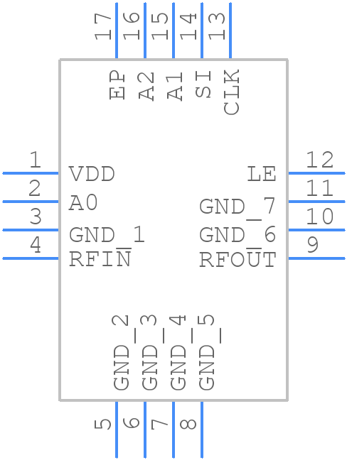 RFSA3713TR7 - Qorvo - PCB symbol