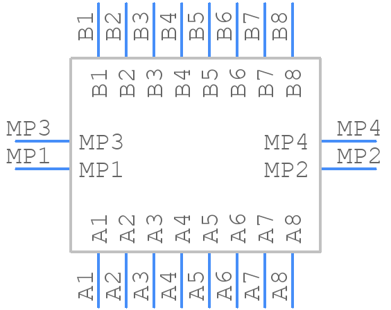 M55-6021642R - Harwin - PCB symbol