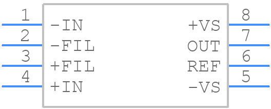 AD8428BRZ-RL - Analog Devices - PCB symbol