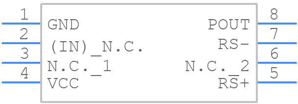 MAX4210FEUA+T - Analog Devices - PCB symbol