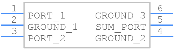 SP-2G+ - Mini-Circuits - PCB symbol
