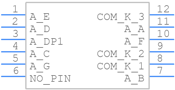 LDT-N3602RI - Lumex - PCB symbol