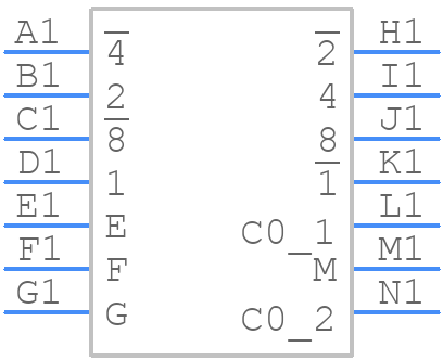 RTAP4ES10M25NS - LITTELFUSE - PCB symbol