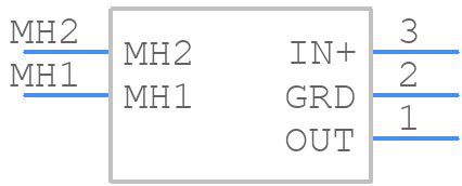 163PC01D48 - Honeywell - PCB symbol