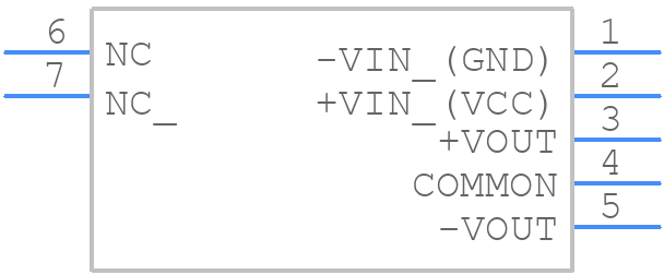 TRN 1-2423SM - Traco Power - PCB symbol
