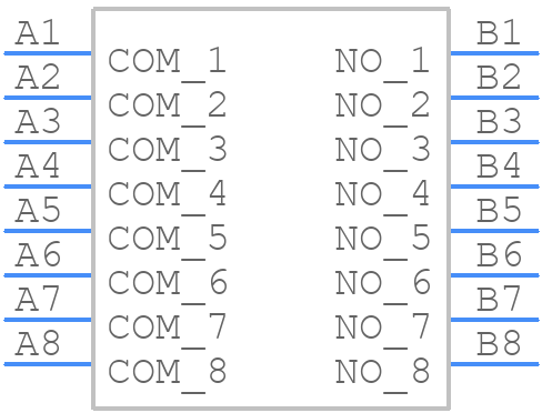 SDA08H0SB - C & K COMPONENTS - PCB symbol