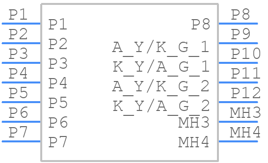 5-2301995-3 - TE Connectivity - PCB symbol