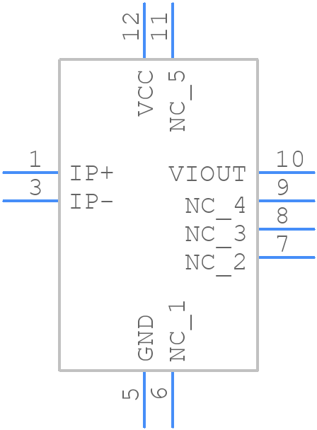 ACS70331EESATR-2P5U3 - Allegro Microsystems - PCB symbol