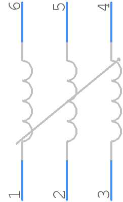 EXC-16CT350U - Panasonic - PCB symbol