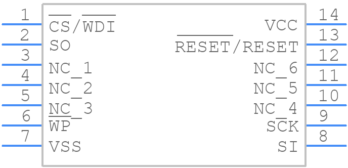 X5323V14-4.5A - Renesas Electronics - PCB symbol