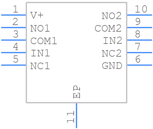 ISL8484IRZ-T - Renesas Electronics - PCB symbol