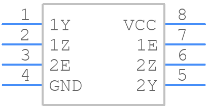 74LVC2G66DP-Q100H - Nexperia - PCB symbol
