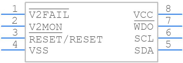 X40414S8-CT1 - Renesas Electronics - PCB symbol