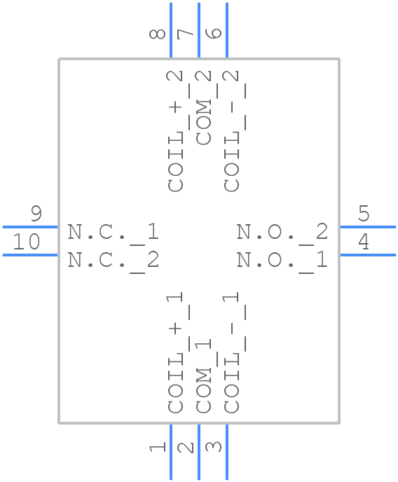 ARJ2203 - Panasonic - PCB symbol