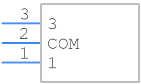 TMS3T5B2M6RE - TE Connectivity - PCB symbol
