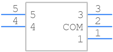 TMS3T5B2M6RE - TE Connectivity - PCB symbol