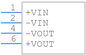 MAU101 - Minmax - PCB symbol