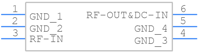 PSA-8A+ - Mini-Circuits - PCB symbol