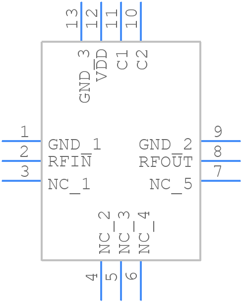 QPC3223SR - Qorvo - PCB symbol