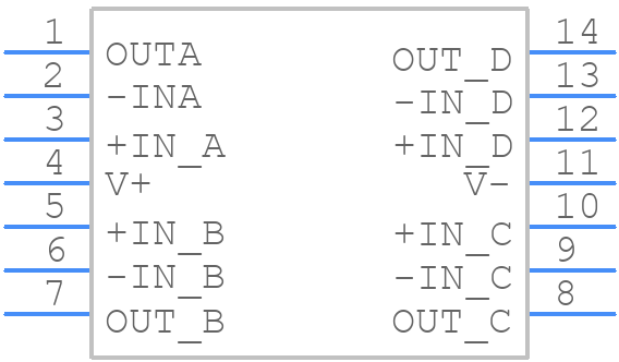 LT1179ACN - Analog Devices - PCB symbol