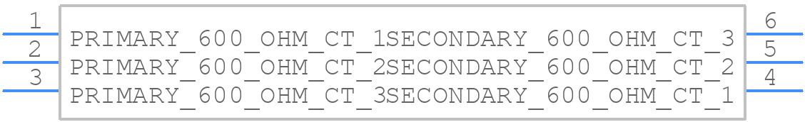TY-304P - Triad Magnetics - PCB symbol