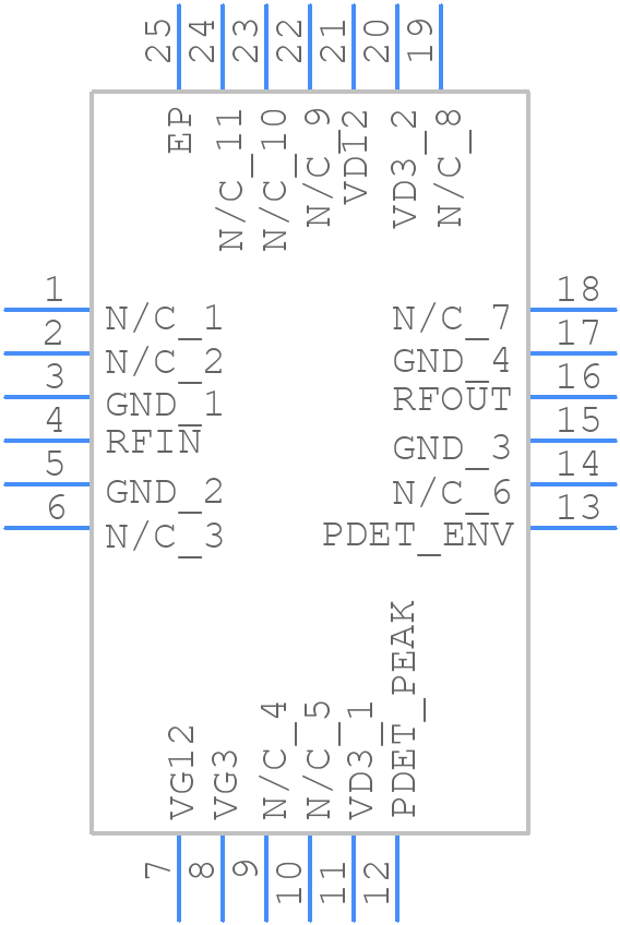 MAAP-110150 - MACOM - PCB symbol