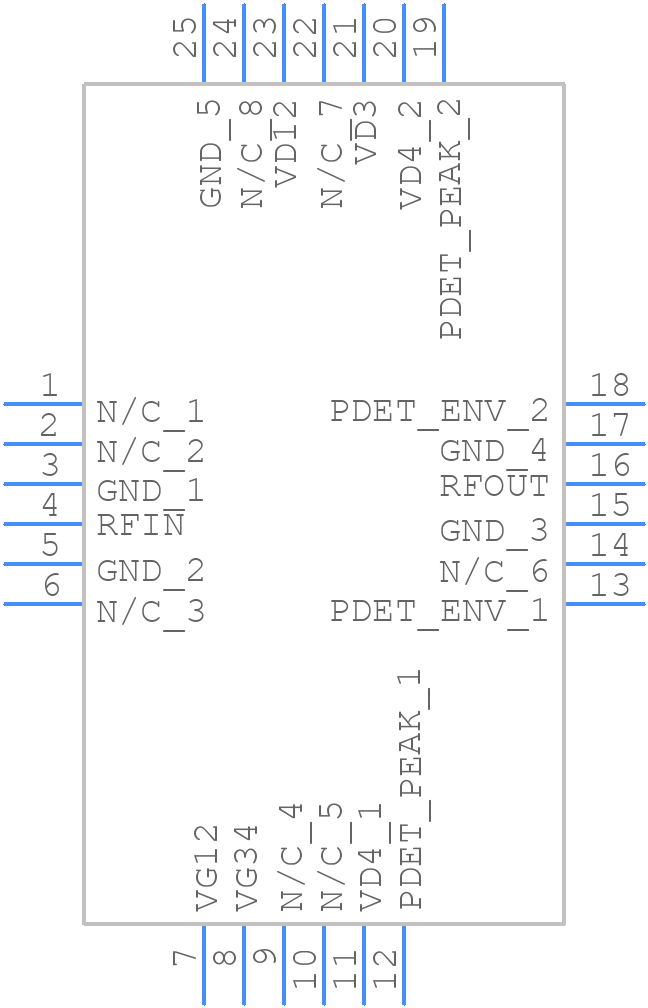 MAAP-118260 - MACOM - PCB symbol
