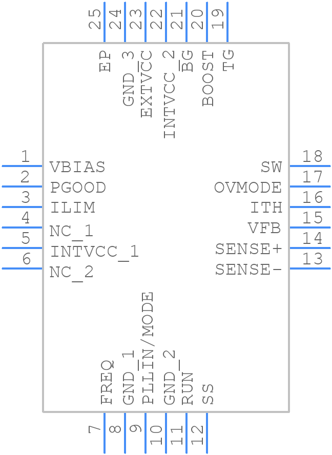 LTC3769MPUF#TRPBF - Analog Devices - PCB symbol